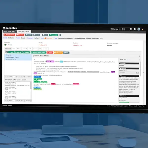 Incoming Email Multi-Language Translation
