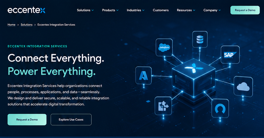 Integration Services hero banner