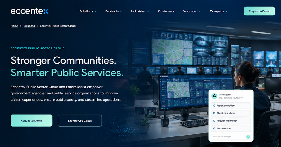Public Sector hero banner